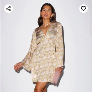 Art Deco Mini Dress - BRAND NEW - US 6